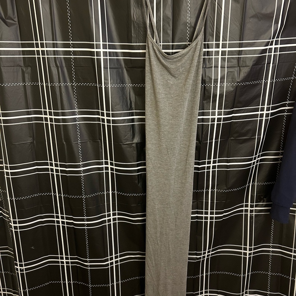Gray Maxi Dress